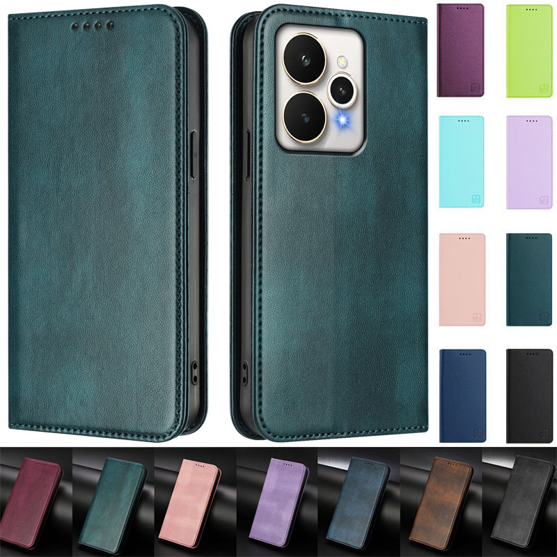 Phone Cases With Wallet On Back - Fundas Realme 15/15 T/15 Pro Magnetische