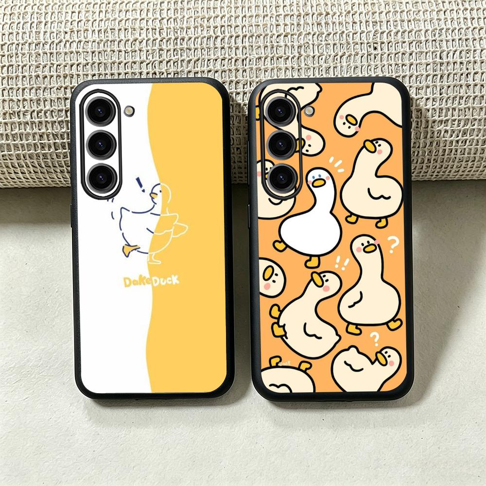 Phone Cases Designer - Telefoonhoesje met schattig eendjes-cartoonpatroon voor Samsung