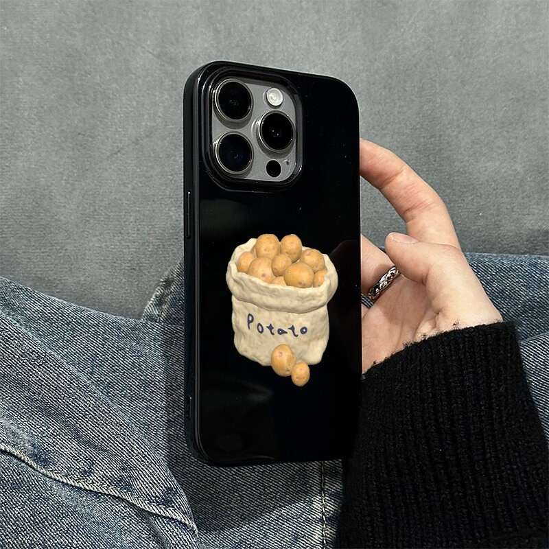 Phone Cases Japanese - Simpele Japanse en Koreaanse tas aardappel