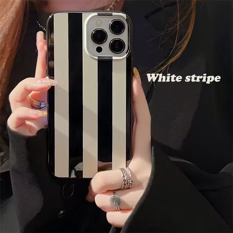 Phone Cases Designer - Klein, fris design telefoonhoesje met zwart-witte