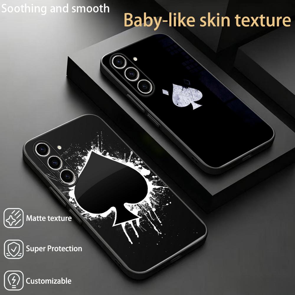 Phone Cases Designer - Poker art patroon modeontwerp telefoonhoesje voor