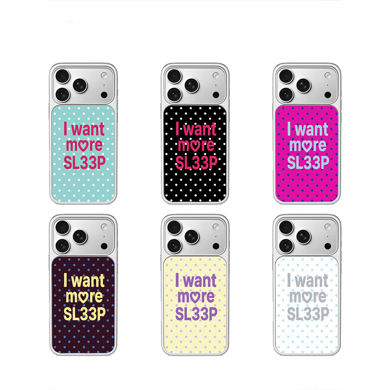 Phone Cases Custom - Minimalistische Polka Dot Gepersonaliseerde Letter Epoxy
