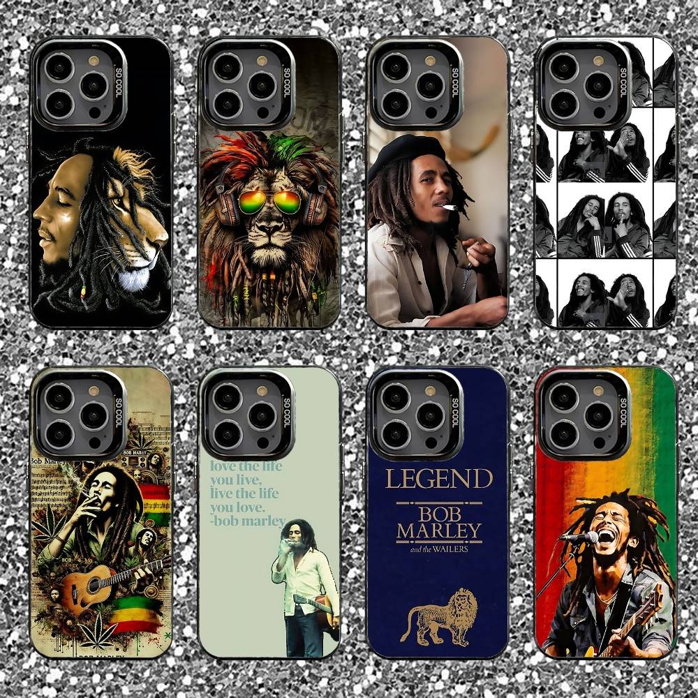 Phone Cases Jamaica - Jamaica Bob M-Marley Lion Telefoonhoesje voor