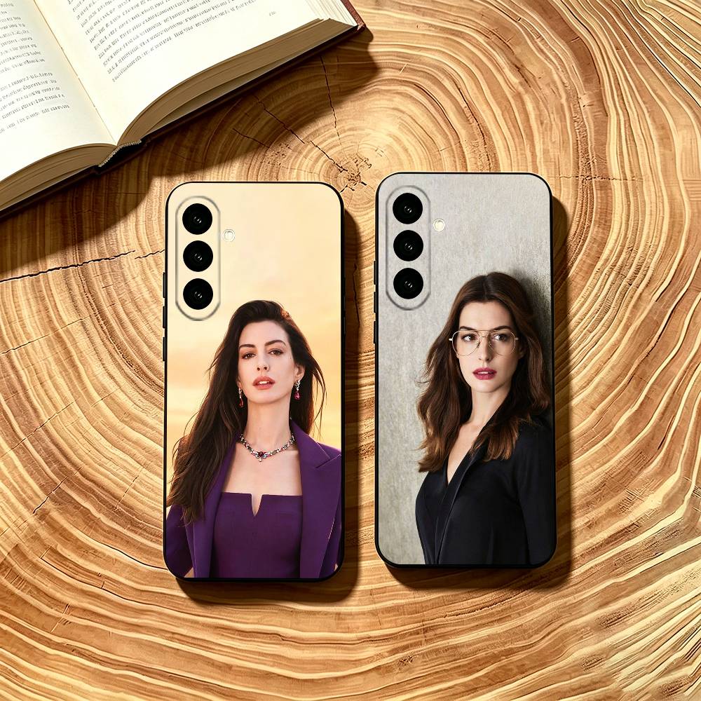 Phone Cases Usa - USA Actrice Anne Hathaway Telefoonhoesje voor