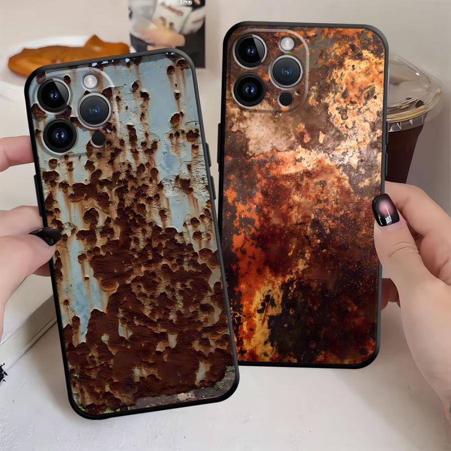 Phone Cases Designer - Retro Roest Ontwerp Case voor iPhone
