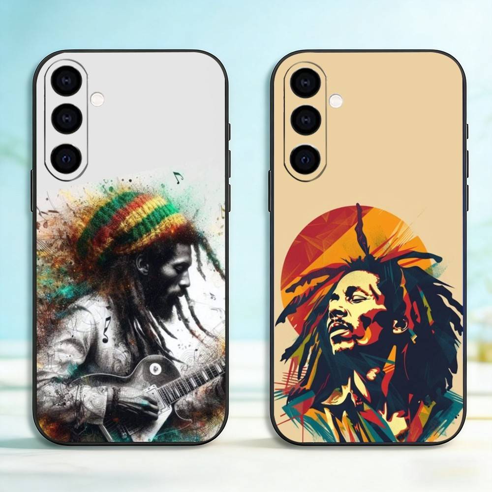 Phone Cases Jamaica - J-Jamaica Bob M-Marley Lion Telefoonhoesje voor