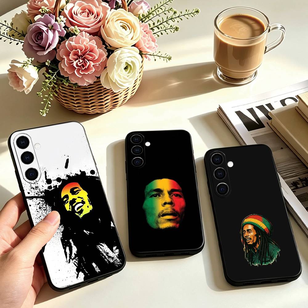 Phone Cases Jamaica - J-Jamaica Bob M-Marley Lion Telefoonhoesje voor