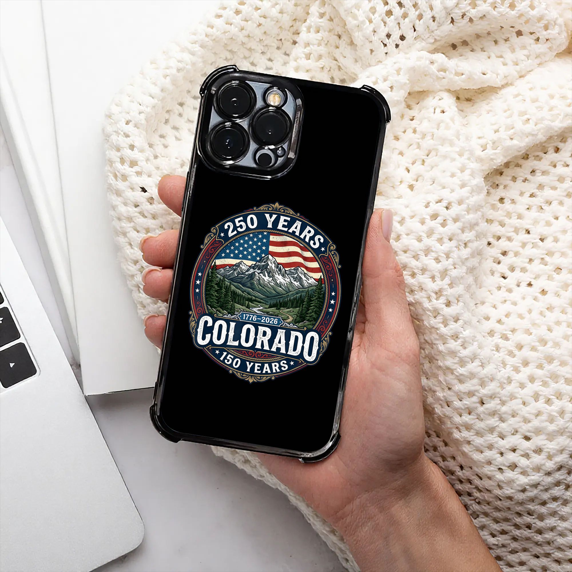 Phone Cases Usa - Colorado 150e verjaardag 250e USA vlag