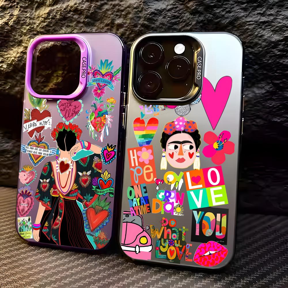 Phone Cases Designer - F-frida Kahlo Design Telefoonhoesje voor iPhone