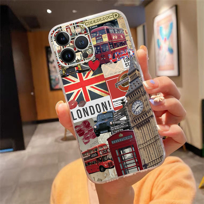 Phone Cases London - Londen esthetiek Telefoon Case Carcasa Funda