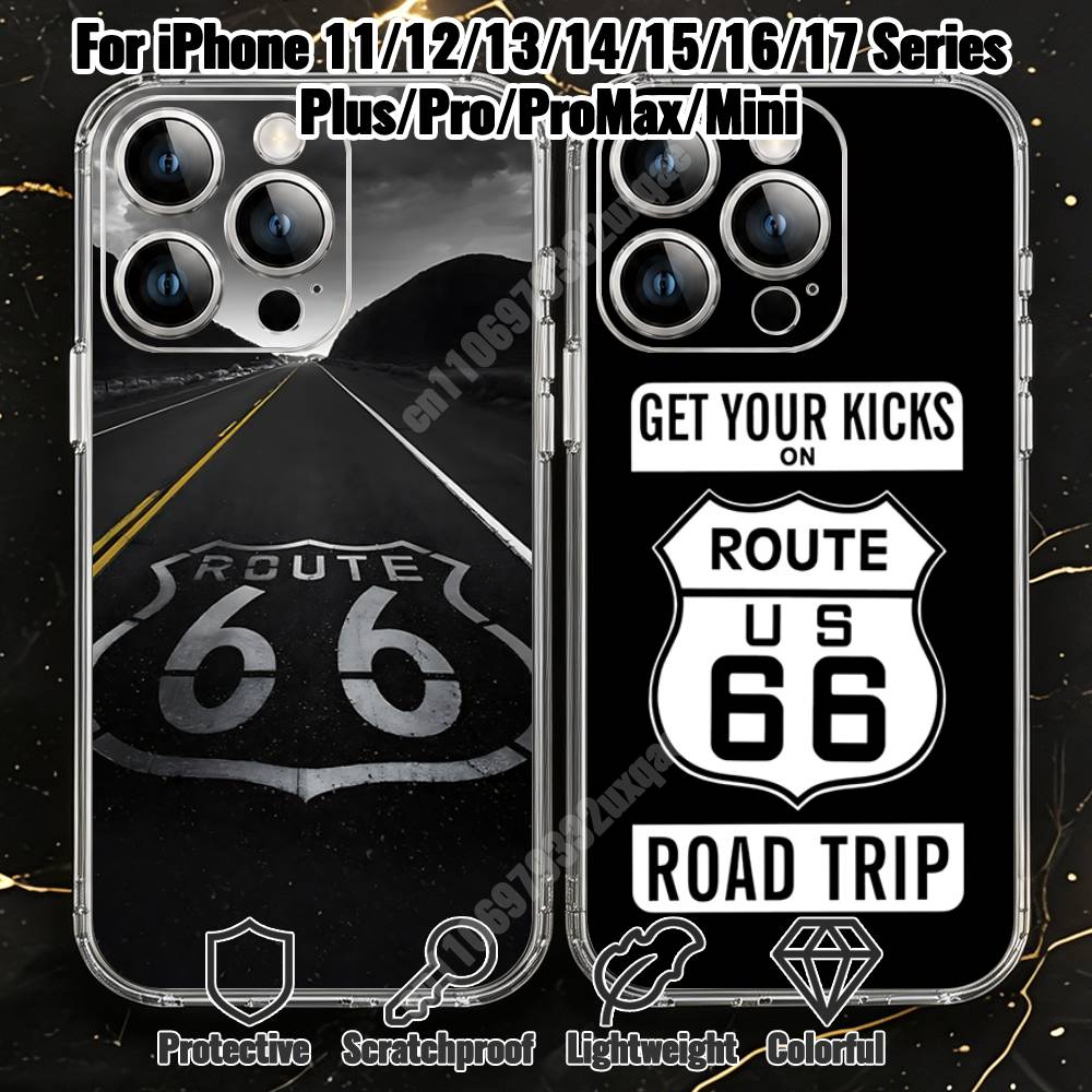Phone Cases Usa - Route 66 USA History Road Telefoonhoesje