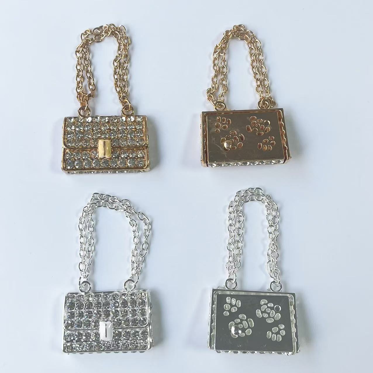 Phone Cases Europe - 4 stuks chique mini strass handtas