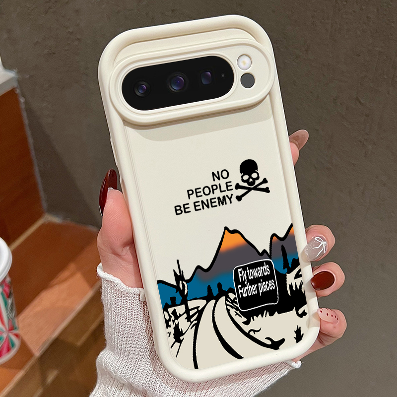 Phone Cases Google Pixel 7 - Telefoonhoesje met bergwegpatroon voor Google Pixel