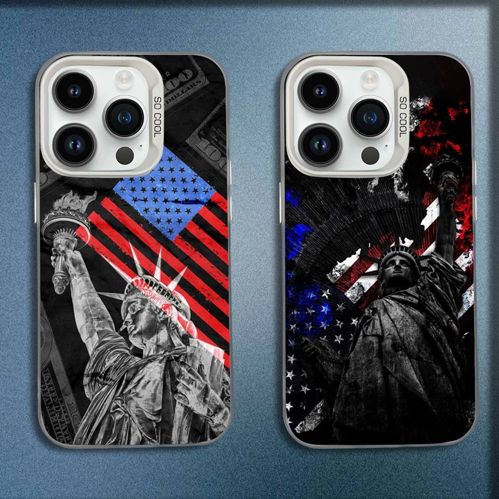 Phone Cases Usa - Telefoonhoesje voor iPhone 16,15,14,13,12,11, Mini, Pro,