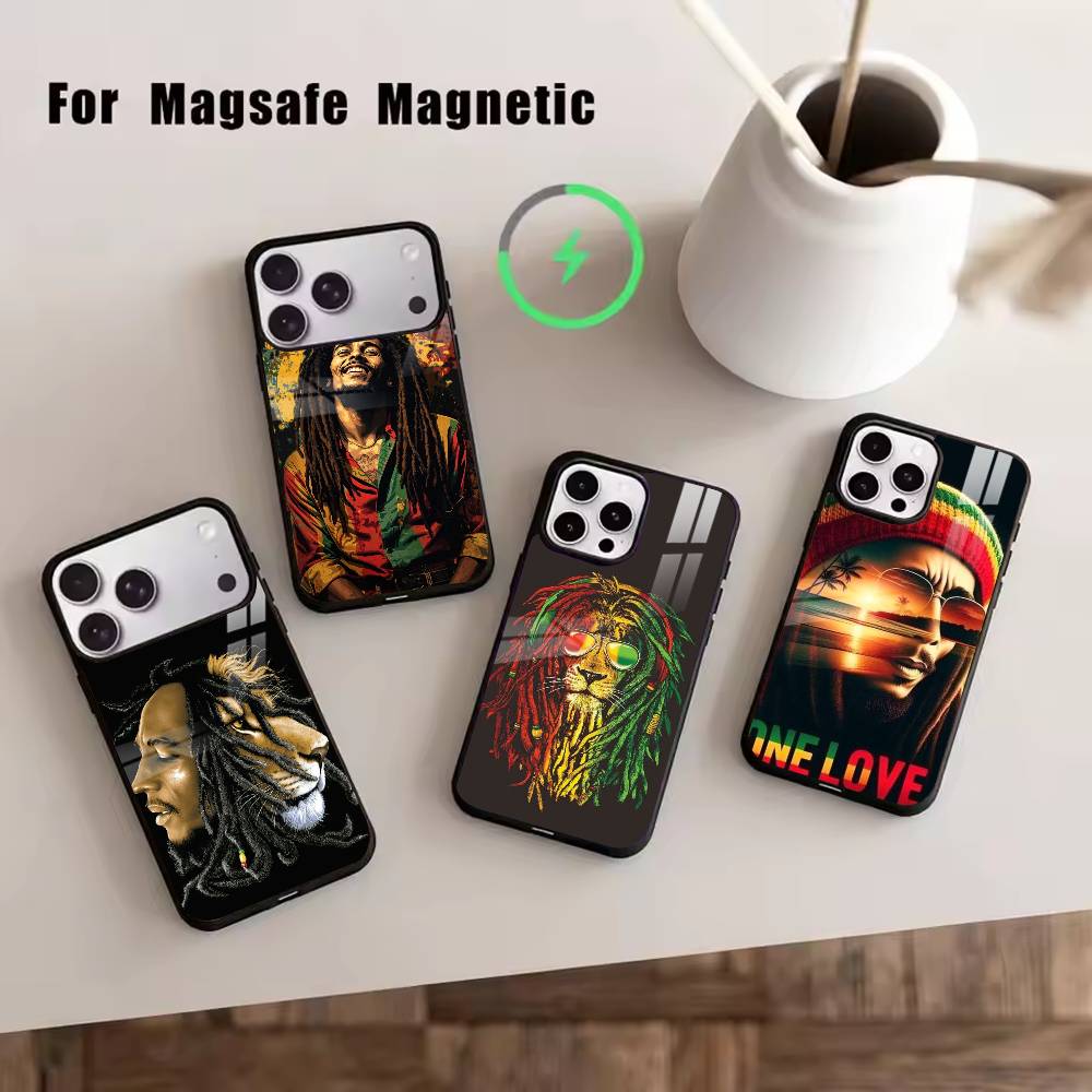 Phone Cases Jamaica - Jamaica Bob Marley L-Lion Telefoonhoesje voor