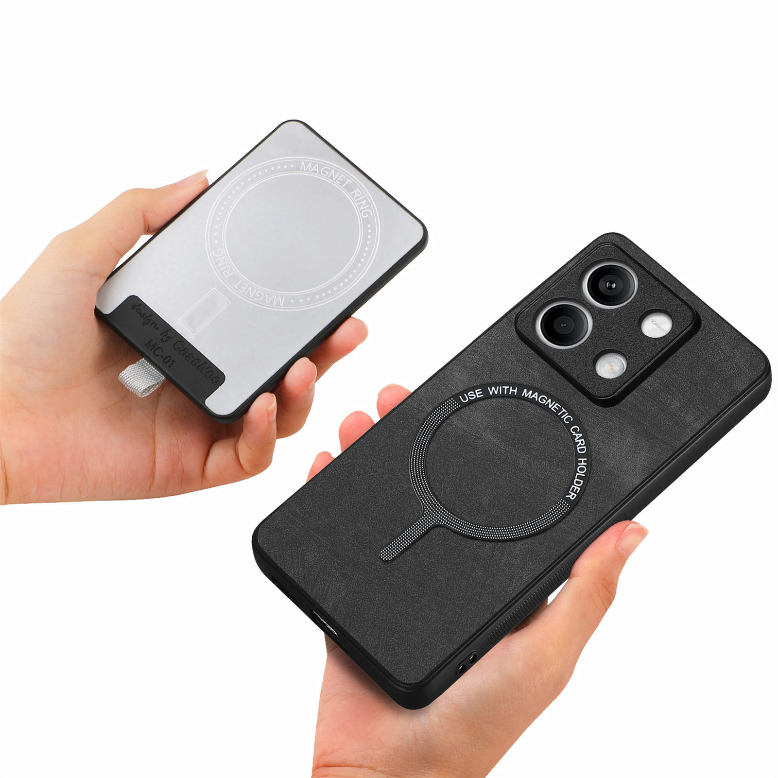 Phone Cases With Wallet On Back - Twee-in-één telefoonhoesje voor OPPO Find X8S