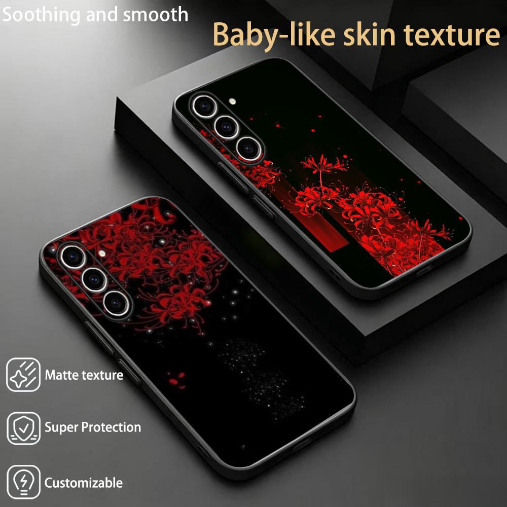 Phone Cases Designer - Rode spinnenlelie Japan kunst mode design