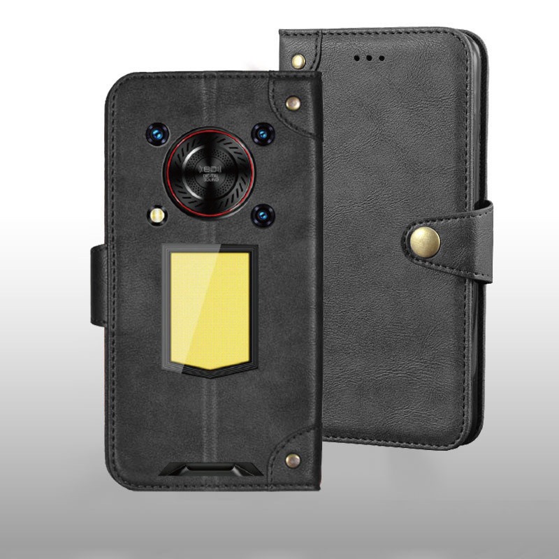 Phone Cases With Wallet On Back - Voor Oukitel WP56 5G case Metalen