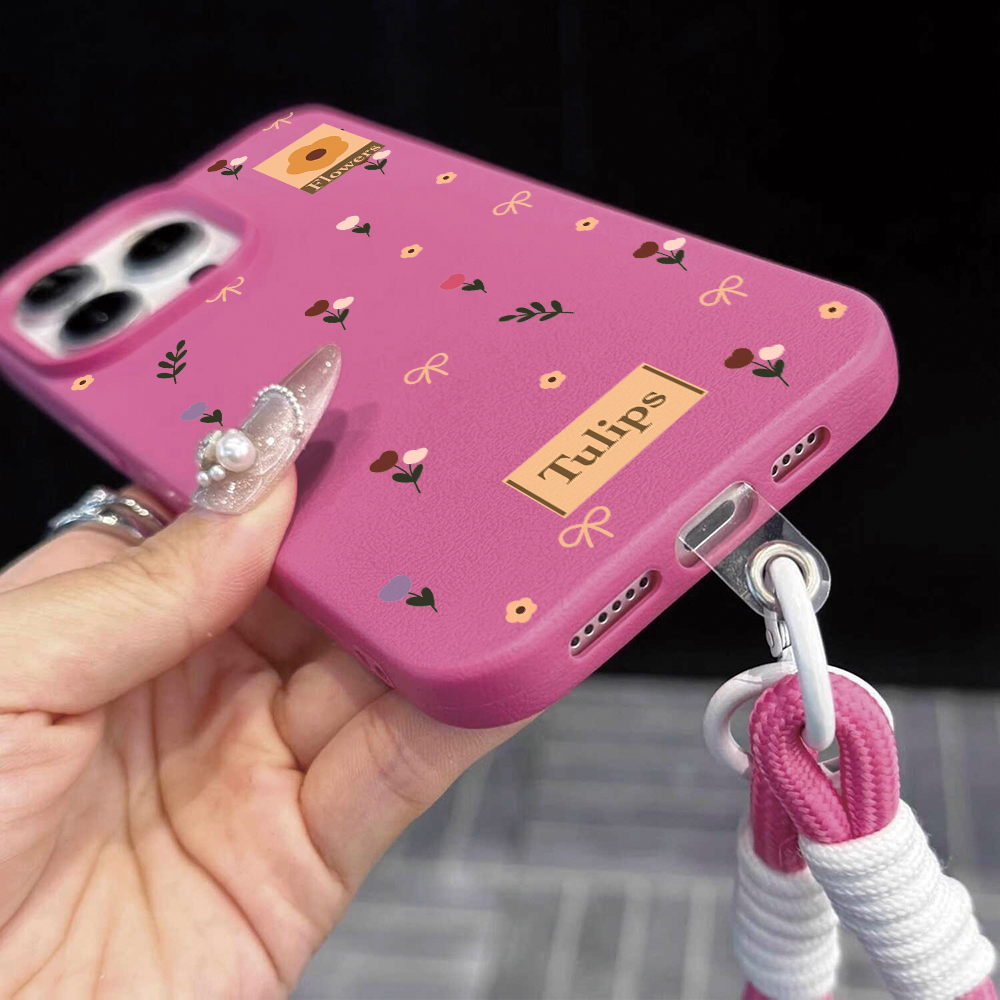 Tulpenboogbandje Telefoonhoesj - Phone Cases With Straps recensie en prijs