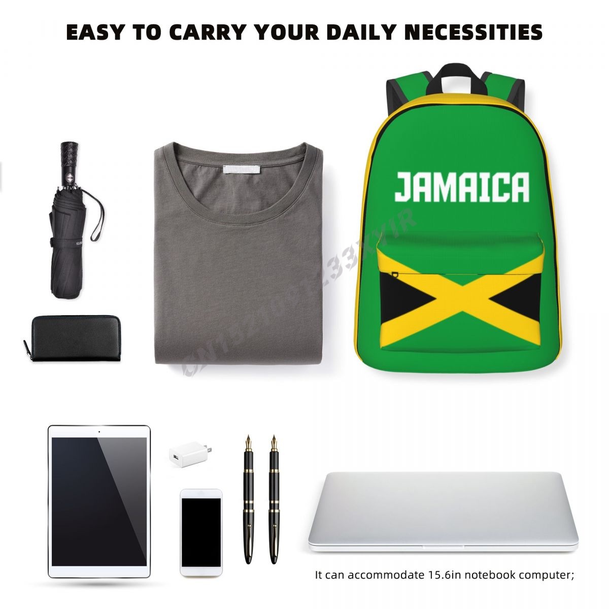 Unisex rugzak Jamaica vlag Jam - Phone Cases Jamaica recensie en prijs