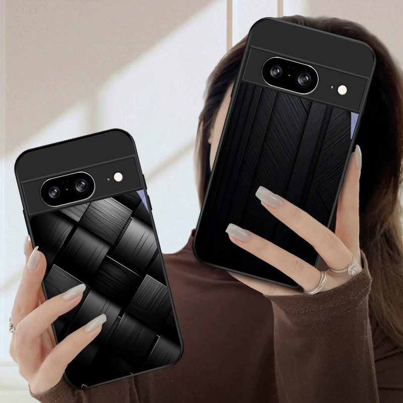 Donkere geometrische textuur v - Phone Cases Google Pixel 7 recensie en prijs