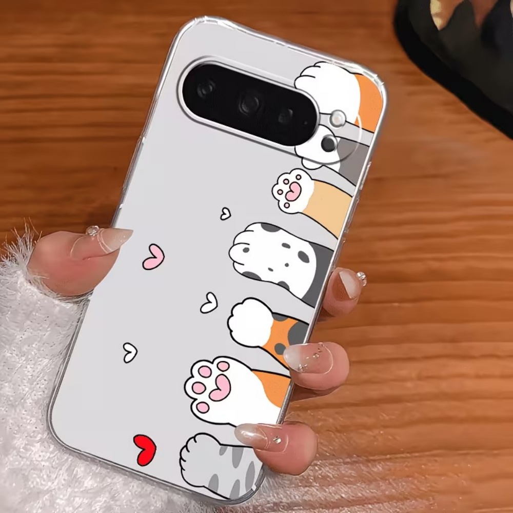 Cartoon kattenpootjes print kr - Phone Cases Google Pixel 7 recensie en prijs