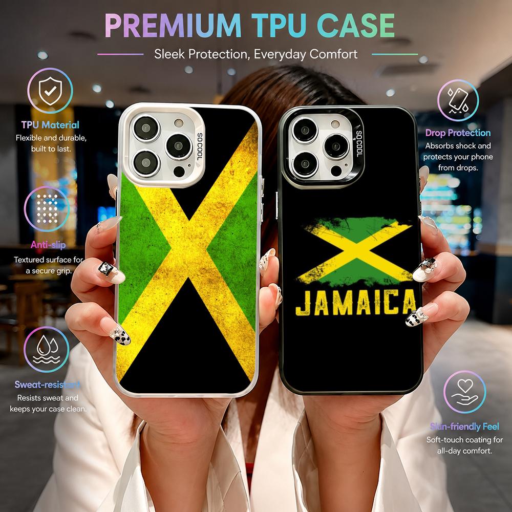 Sport Jamaica Vlag voetbal Tel - Phone Cases Jamaica recensie en prijs