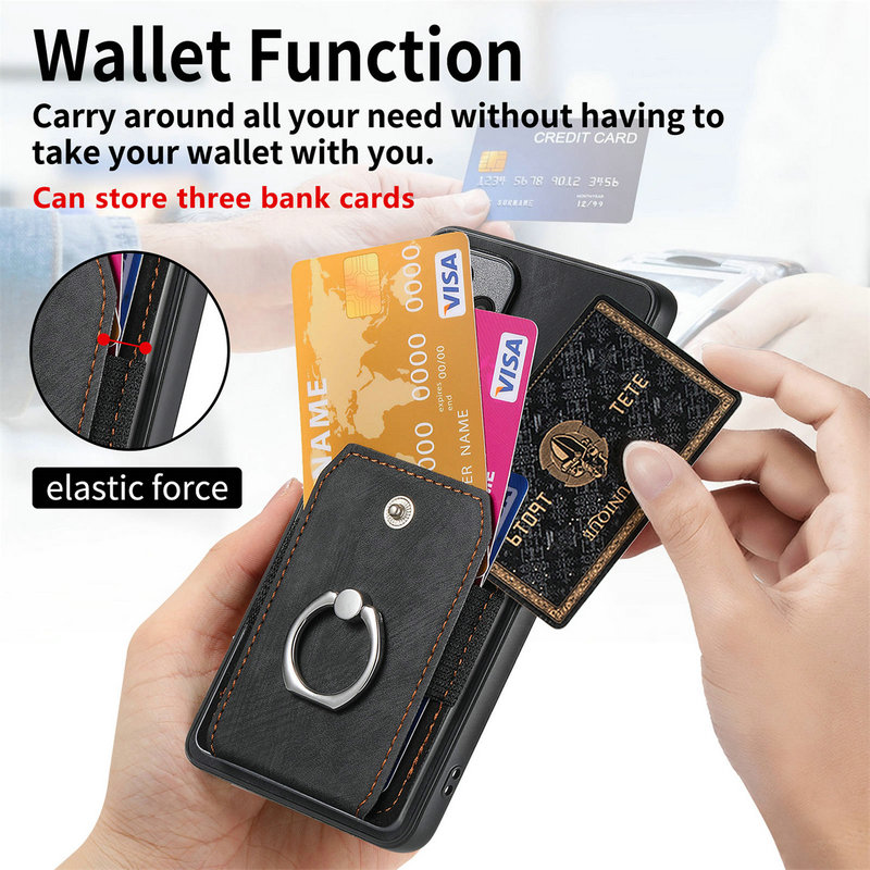 Leren portemonneehoesje met ka - Phone Cases With Wallet On Back recensie en prijs