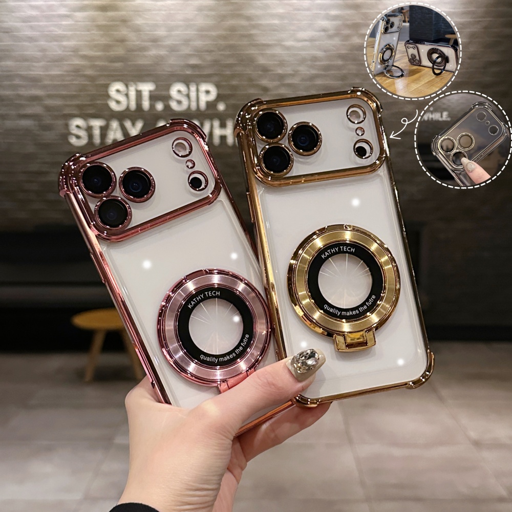 Luxe Schokbestendig Plating He - Phone Cases With Magnet recensie en prijs