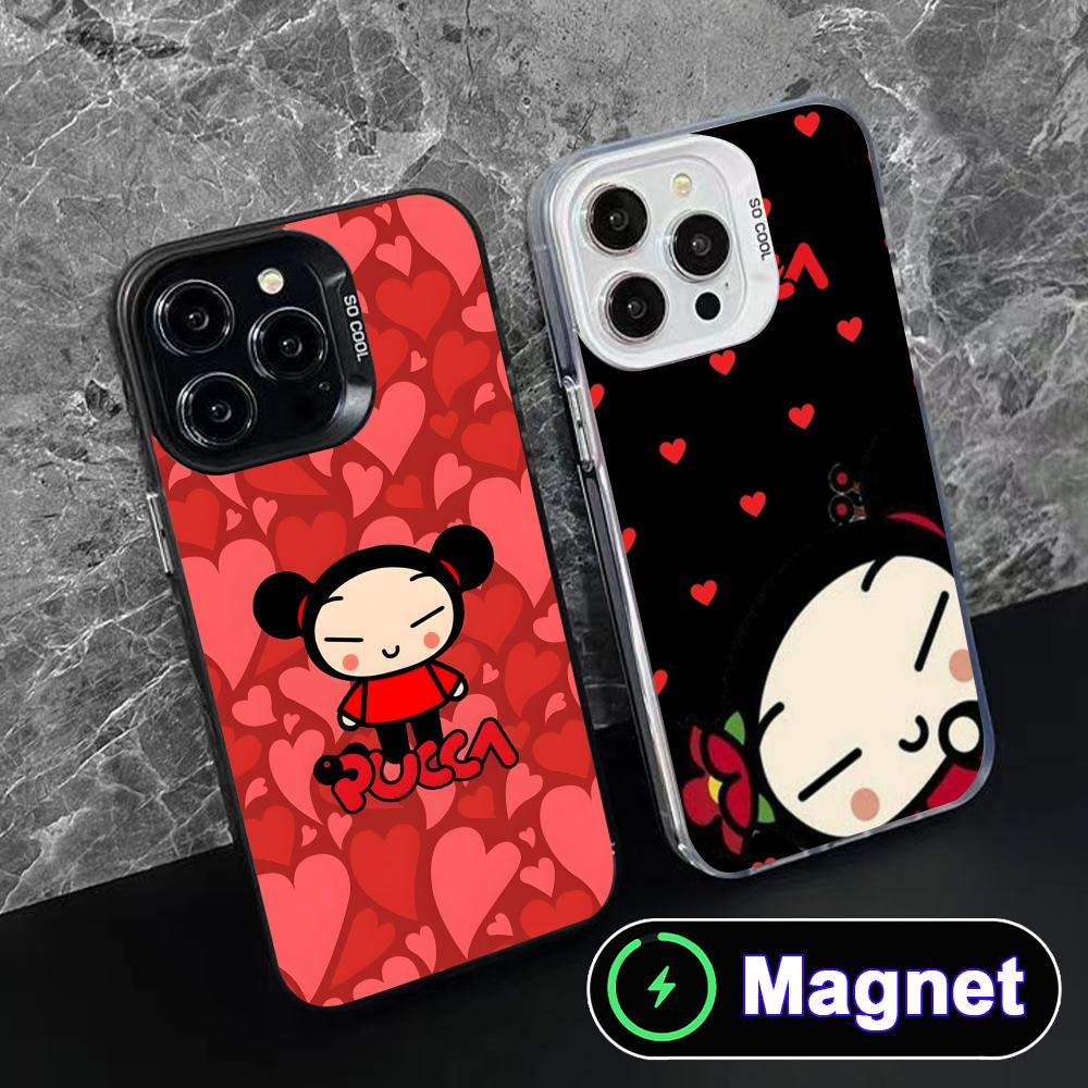 Cartoon P-Pucca Telefoonhoesje - Phone Cases With Magnet recensie en prijs