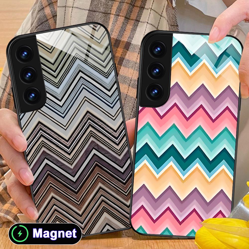 Modegolf Streep Telefoonhoesje - Phone Cases With Magnet recensie en prijs