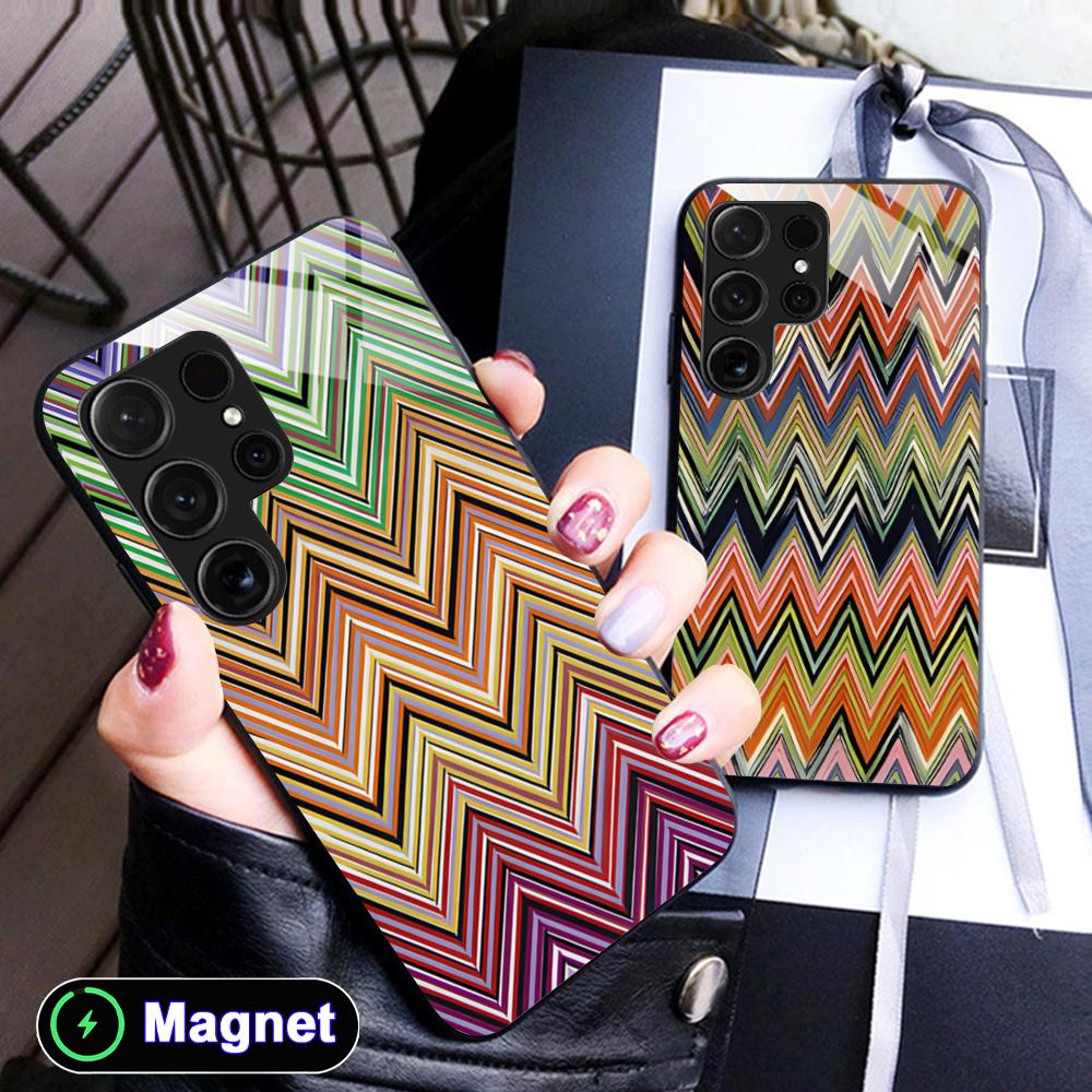 Modegolf Streep Telefoonhoesje - Phone Cases With Magnet recensie en prijs