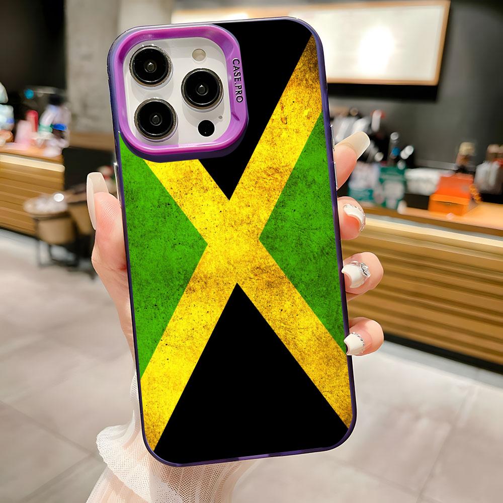 Sport Jamaica Vlag voetbal Tel - Phone Cases Jamaica recensie en prijs