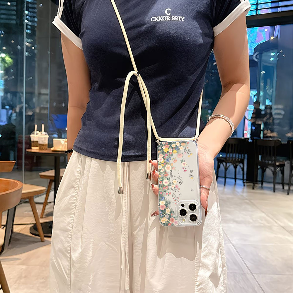 Crossbody lanyard telefoonhoes - Phone Cases With Loop recensie en prijs