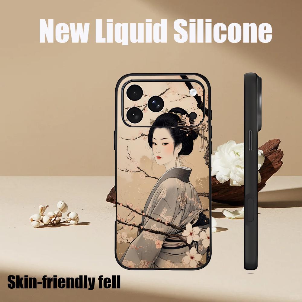 Japanse vrouw telefoonhoesje v - Phone Cases Japanese recensie en prijs