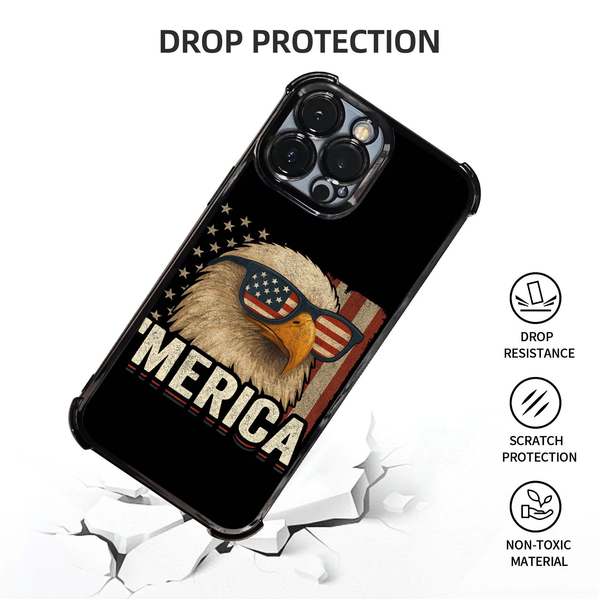 Amerikaanse vlag Patriottische - Phone Cases Usa recensie en prijs