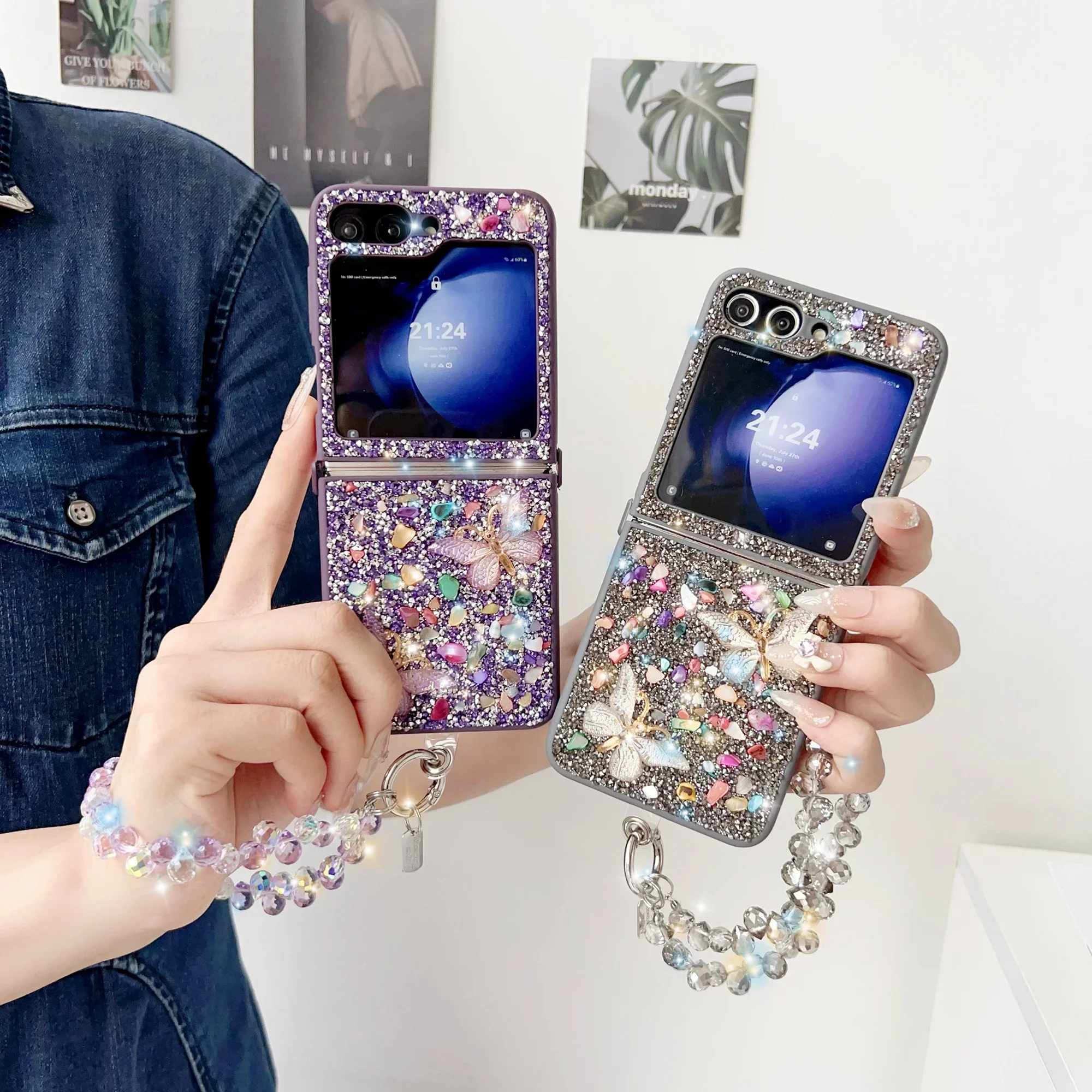 Luxe Glitter Telefoon Case Voo - Phone Cases With Loop recensie en prijs
