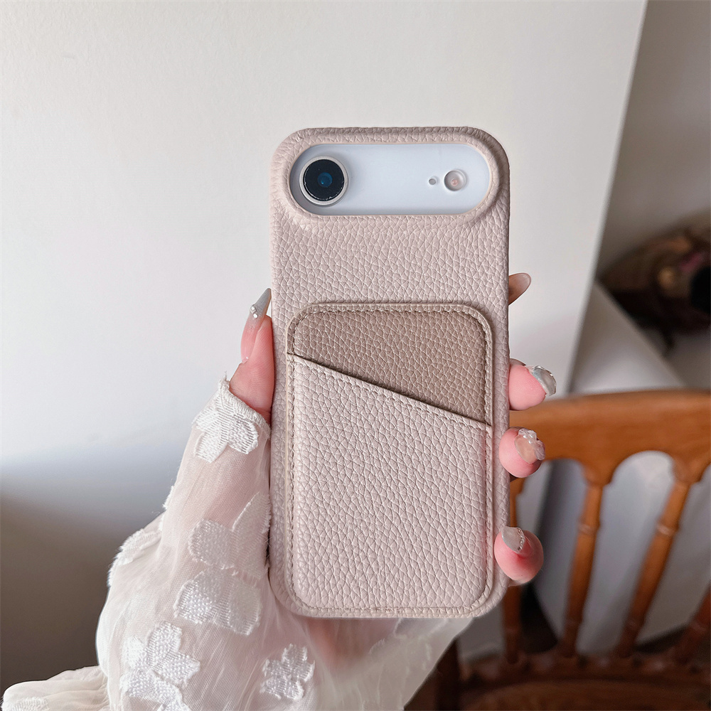 Luxe kleur botsing lederen por - Phone Cases With Wallet On Back recensie en prijs