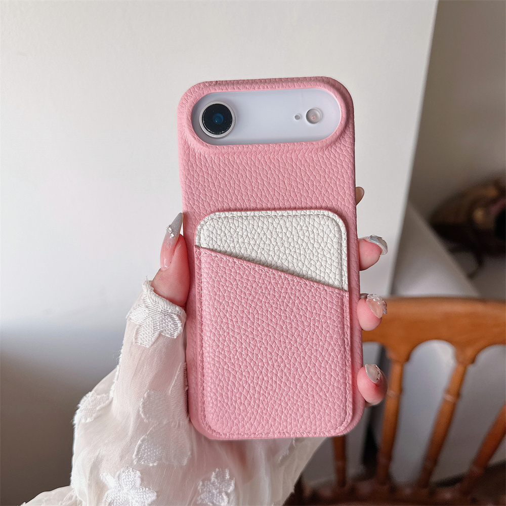 Luxe kleur botsing lederen por - Phone Cases With Wallet On Back recensie en prijs