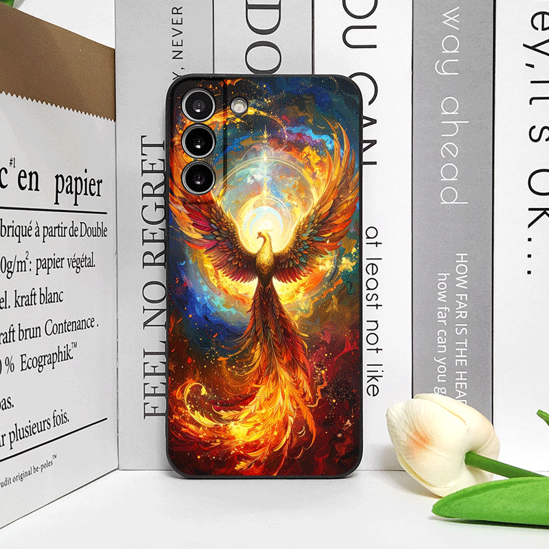 Luxe Phoenix Vuurveer Patroon  - Phone Cases Google Pixel 7 recensie en prijs