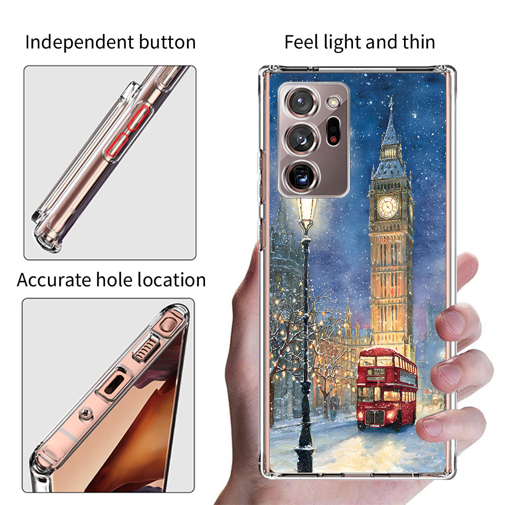 Winter Kerstmis in Londen hoes - Phone Cases London recensie en prijs