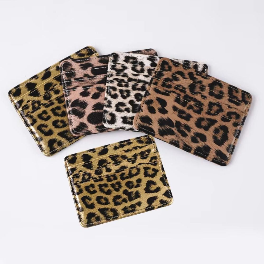 Klassiekers PU-leer Luipaardpr - Slim Card Slot Case recensie en prijs