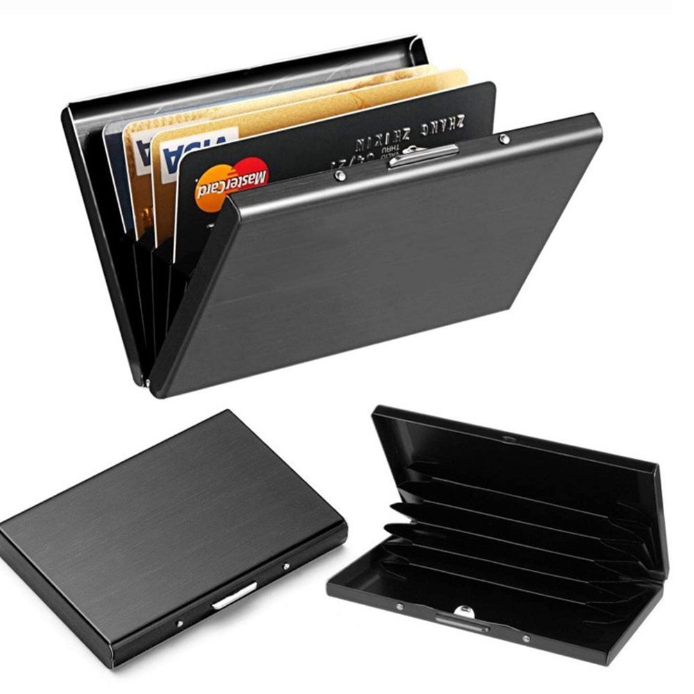 Slanke roestvrijstalen RFID-ka - Slim Card Slot Case recensie en prijs
