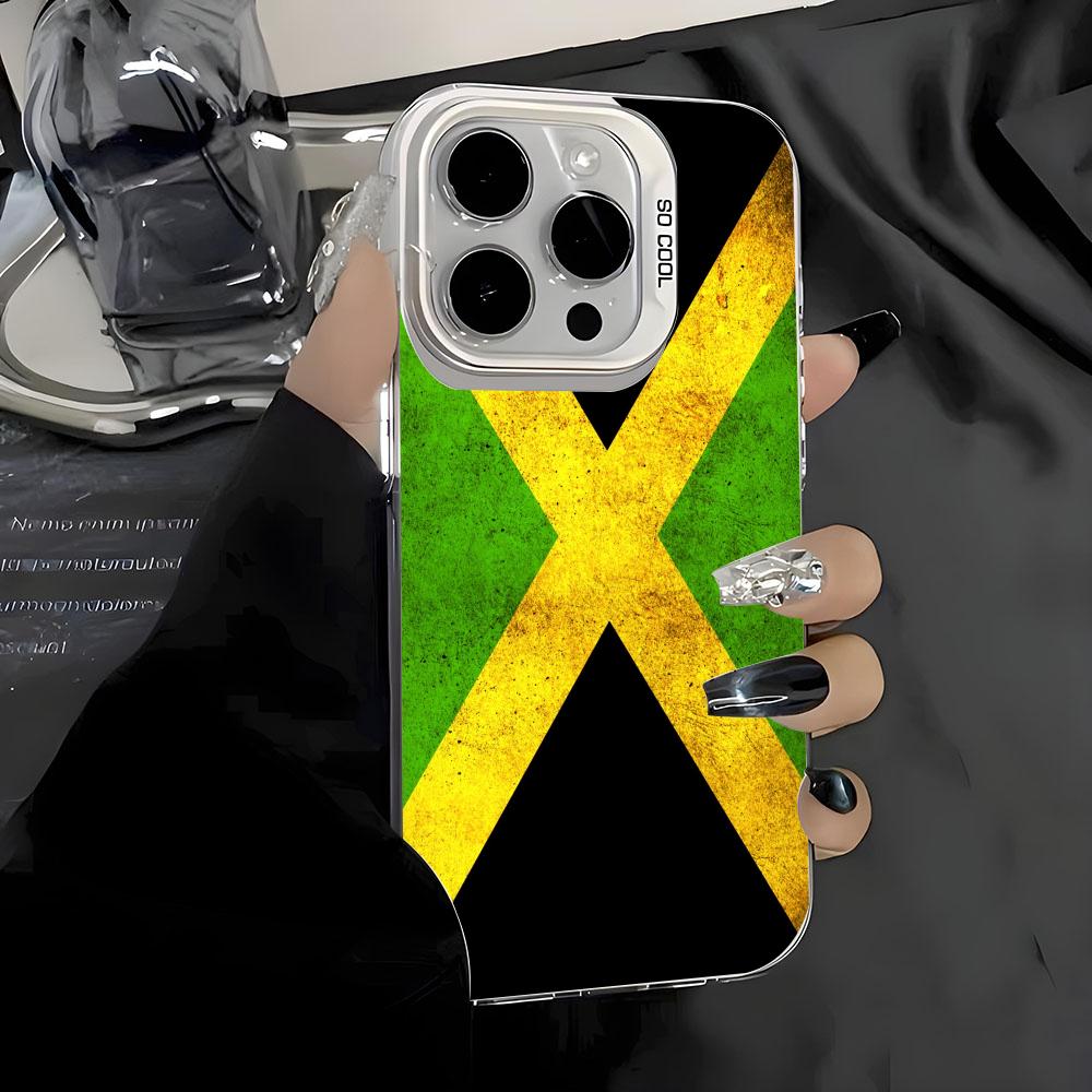 Sport Jamaica Vlag voetbal Tel - Phone Cases Jamaica recensie en prijs