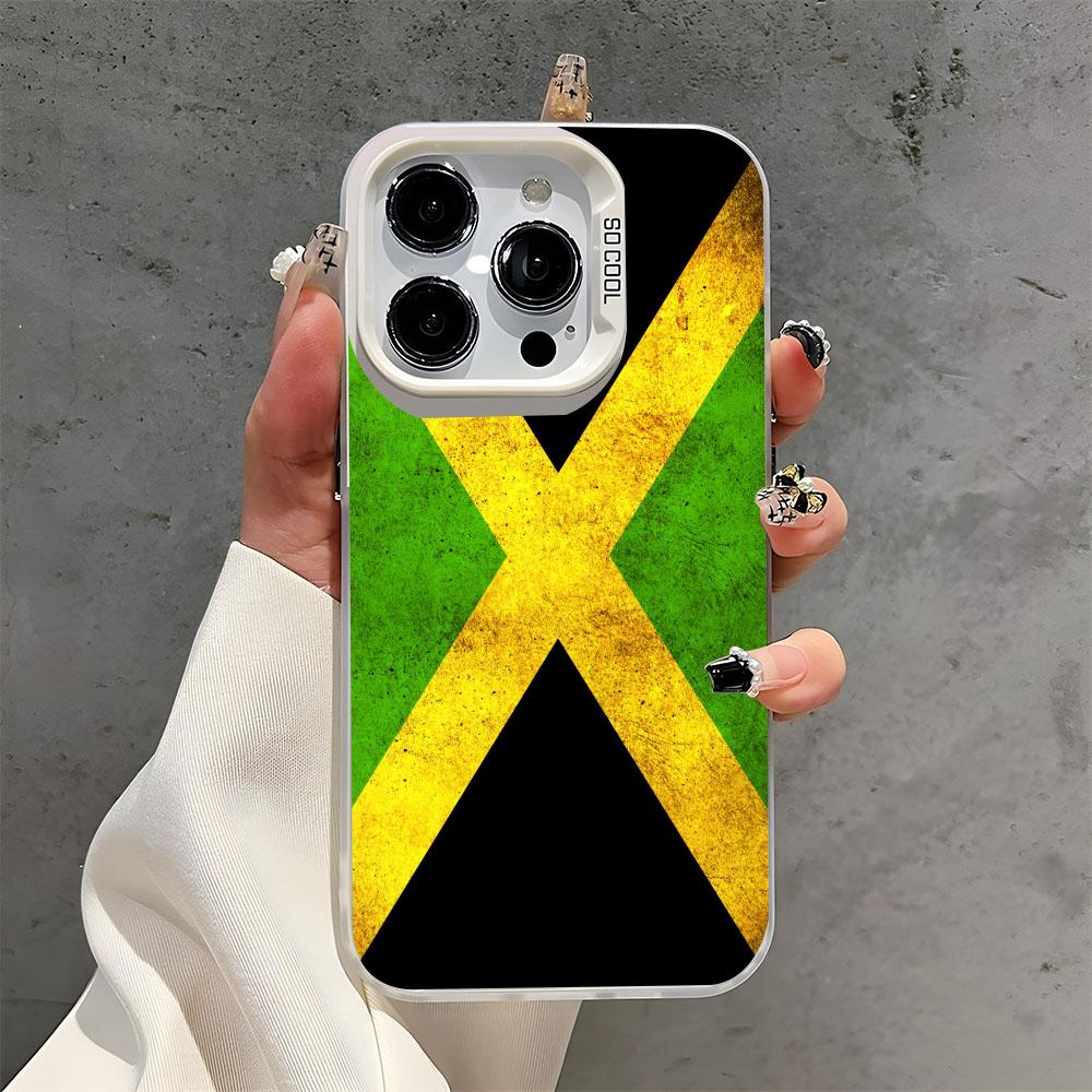 Sport Jamaica Vlag voetbal Tel - Phone Cases Jamaica recensie en prijs