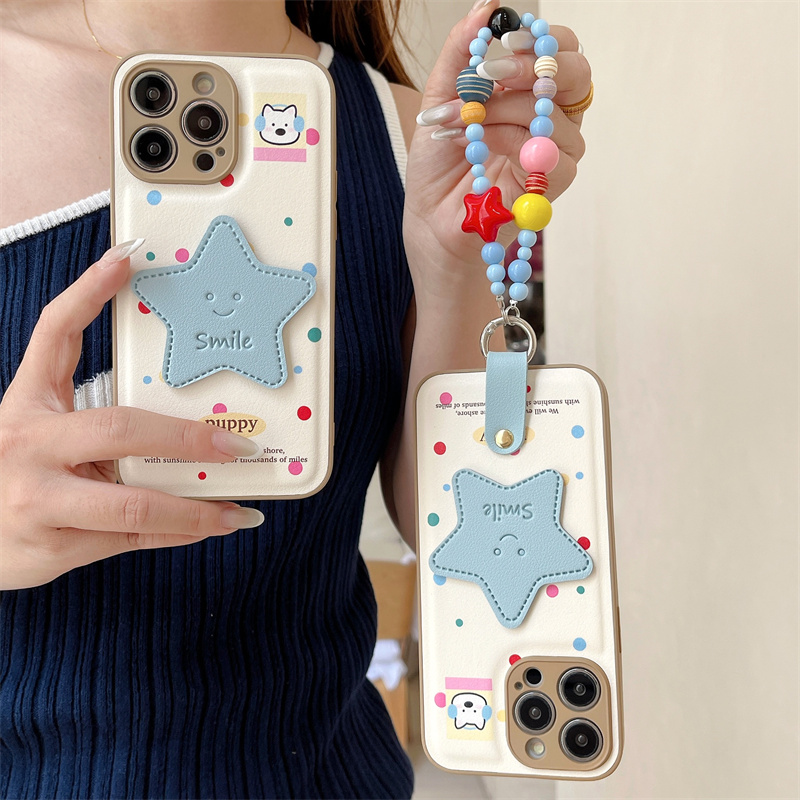 Kleur Polka Dot Leuke Ster Tel - Phone Cases With Loop recensie en prijs
