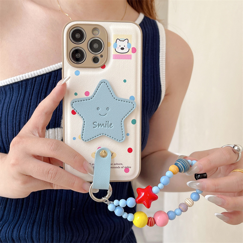 Kleur Polka Dot Leuke Ster Tel - Phone Cases With Loop recensie en prijs
