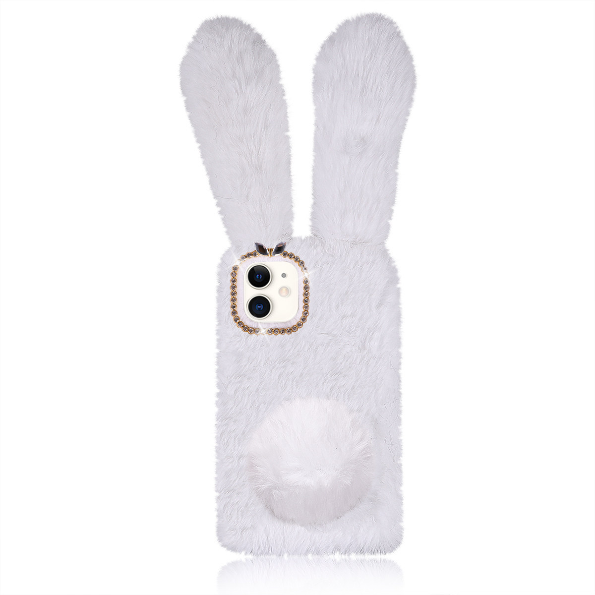 Wit 6,1 inch schattig konijnen - Phone Cases Designer recensie en prijs