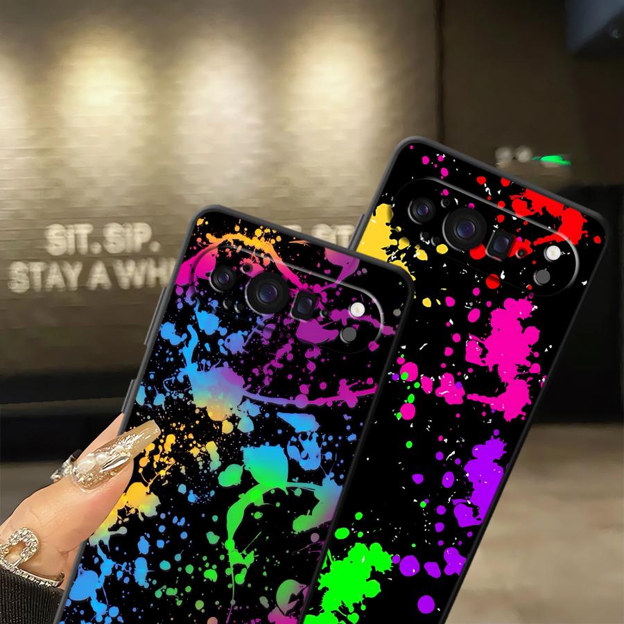 Regenboog Verf Spatten Funda T - Phone Cases Google Pixel 7 recensie en prijs