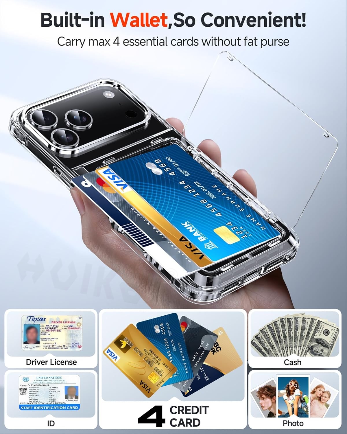 iPhone 17 Pro Max 17e 16e 16 P - Slim Card Slot Case recensie en prijs